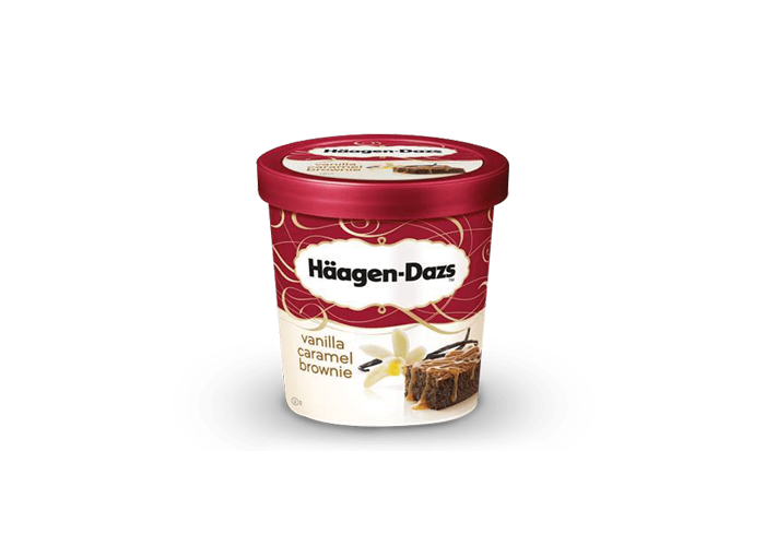 VANILLA CARAMEL BROWNIE H.DAZS 100ML