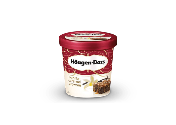 VANILLA CARAMEL BROWNIE H.DAZS 100ML
